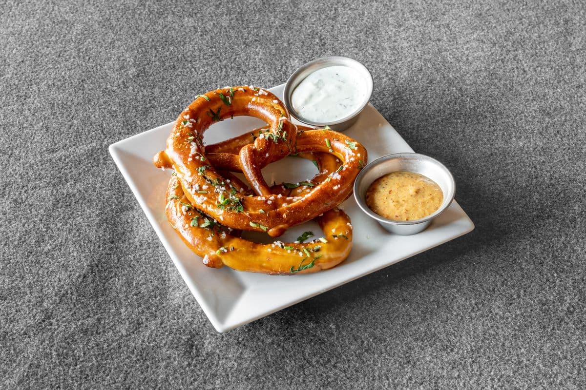 Sourdough Pretzels