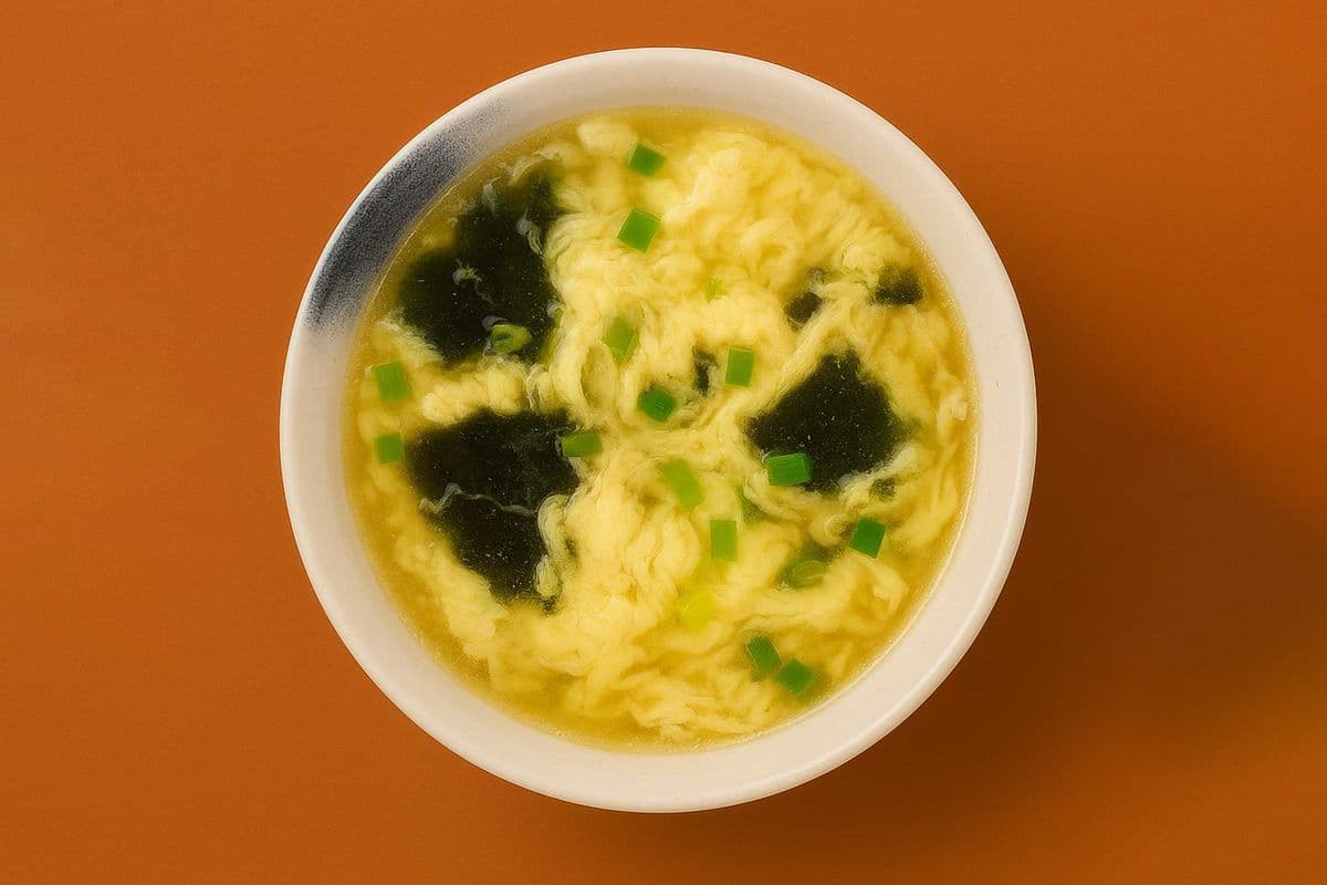 F3. Seaweed Egg Drop Soup 紫菜蛋花汤