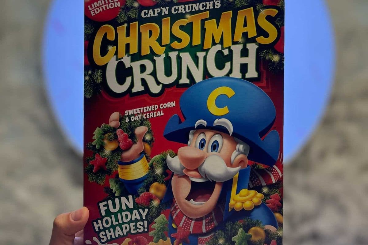 (USA) CAP'N CRUNCH CHRISTMAS CRUNCH🎄🍒 (LIMITED EDITION) - 334G