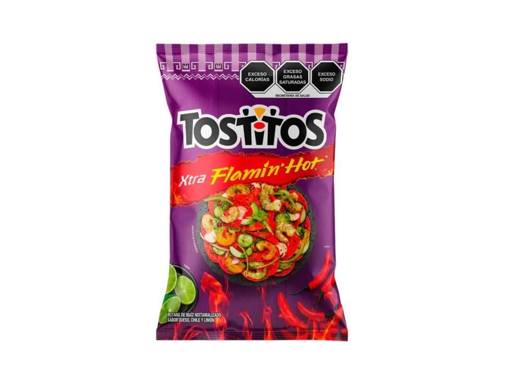 Tostitos Xtra Flamin Hot Mexican Tortilla Chips 175g