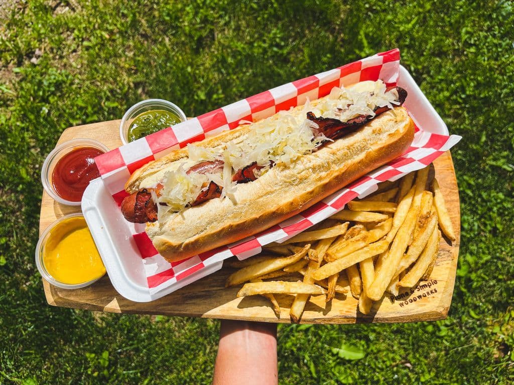 Frank's Reuben Dog
