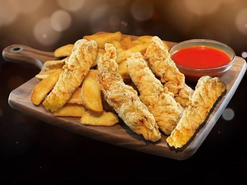 Large Chicken Fingers & Wedges (5 Pcs)