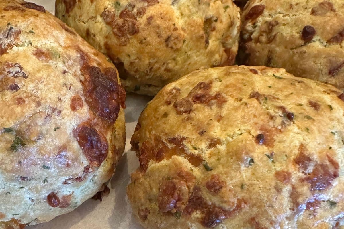 Bacon Cheddar Scone