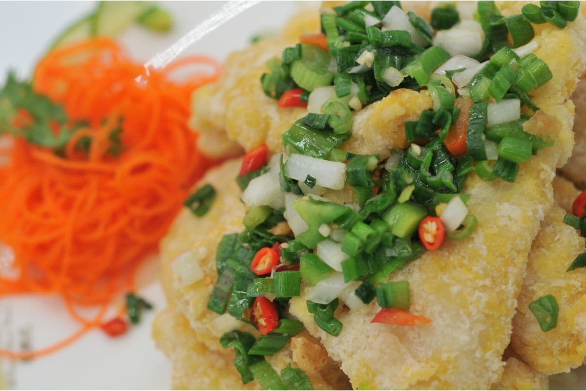 P5. Spice-and-Pepper Salt Fish Fillet