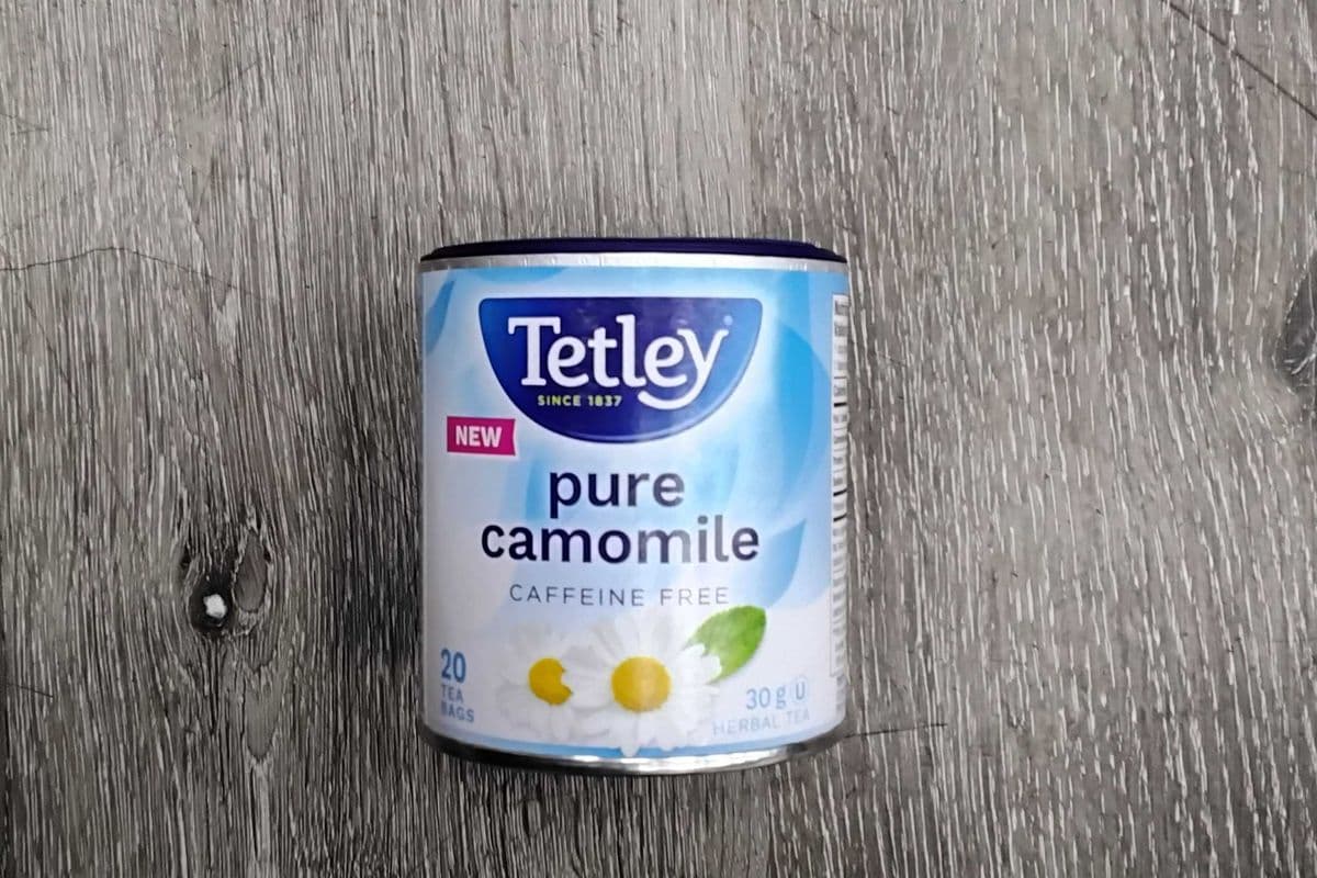 Tetley pure camomile caffeine free 20 tea bags (30g)