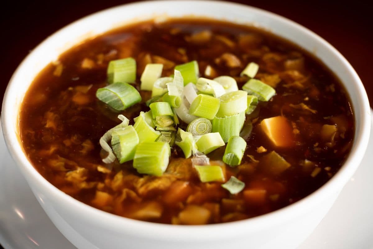 Hot and Sour Seafood Soup