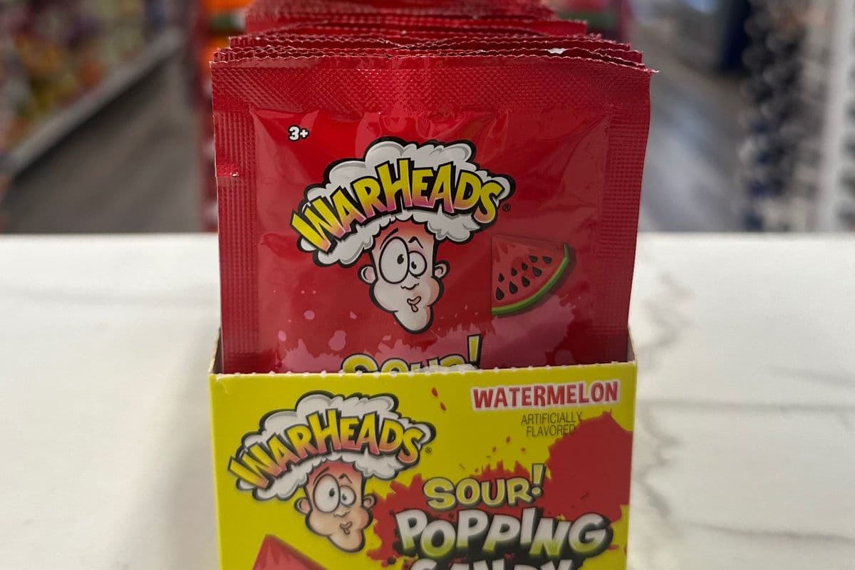 Warheads Sour Popping Candy