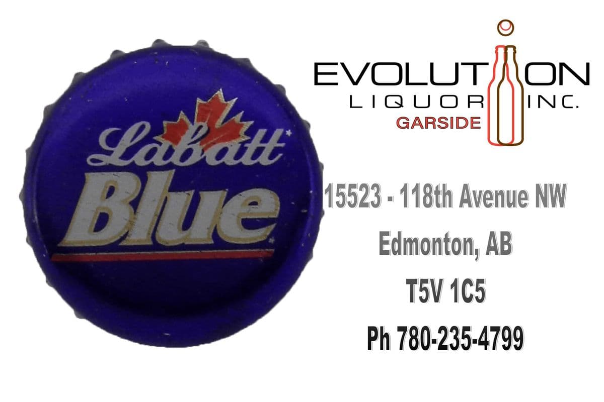 Labatt Blue G341-01 (1 x 341ml Glass Bottle)