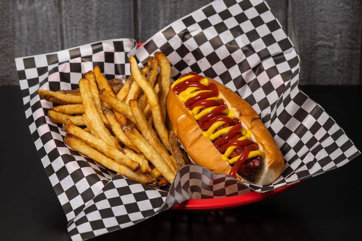 Kids' Hotdog and Fries with Mini Milkshake