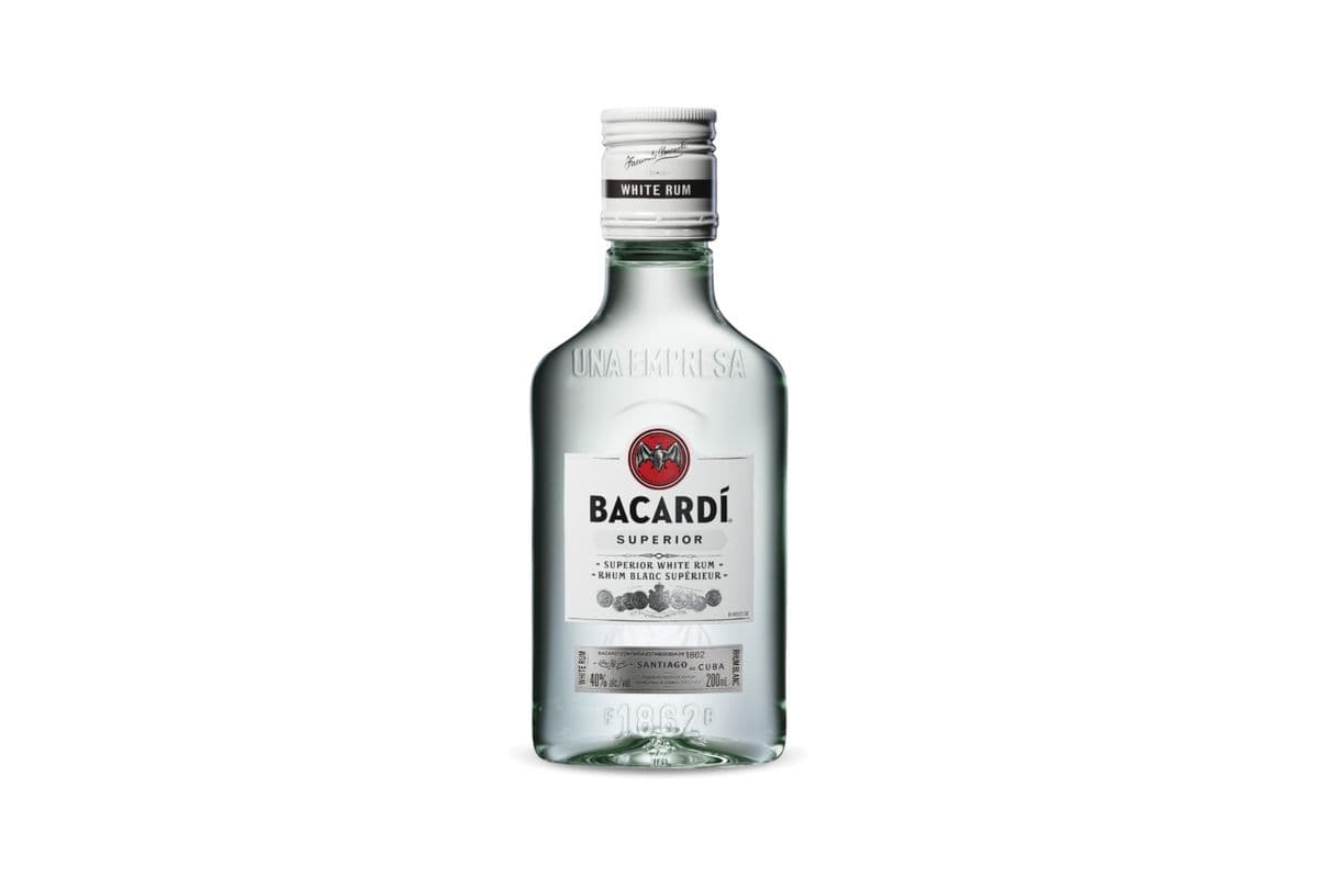 Bacardi White Rum (200 ml Bottle)
