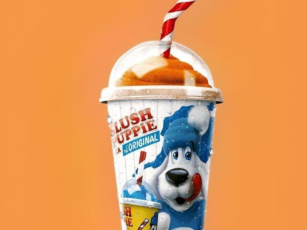 Medium Orange Slush Puppie