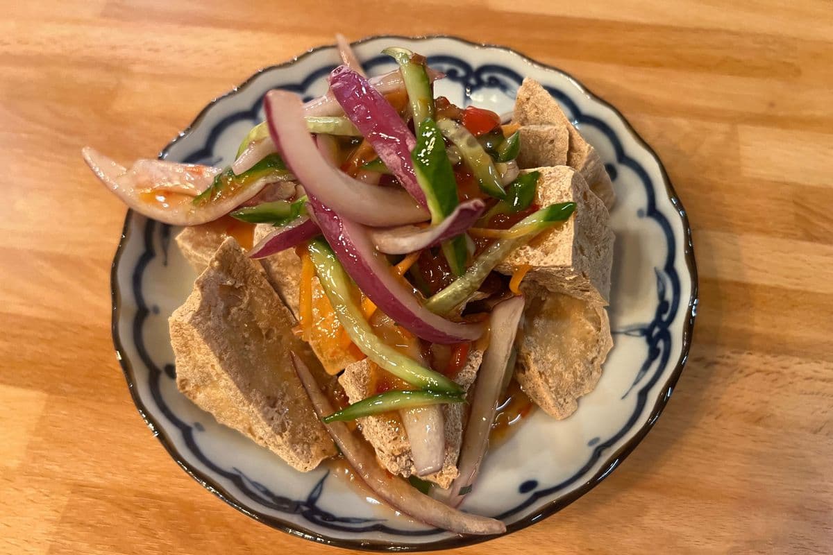 Thai Tofu 泰式豆腐 (素)
