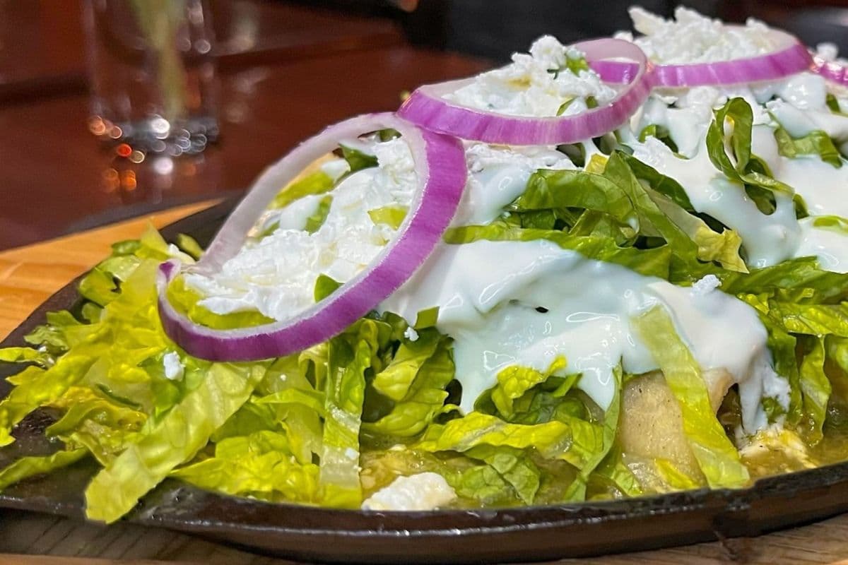 Enchiladas Verdes