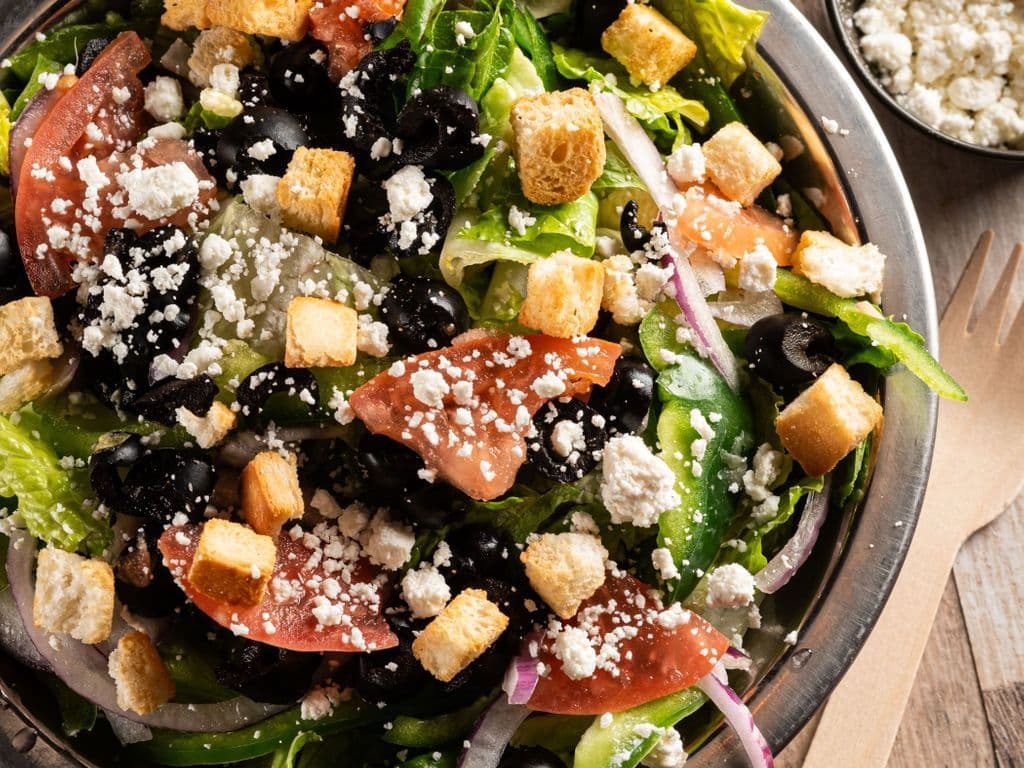 Chopped Feta Salad