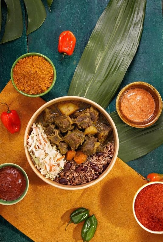 Curry Goat Bowl