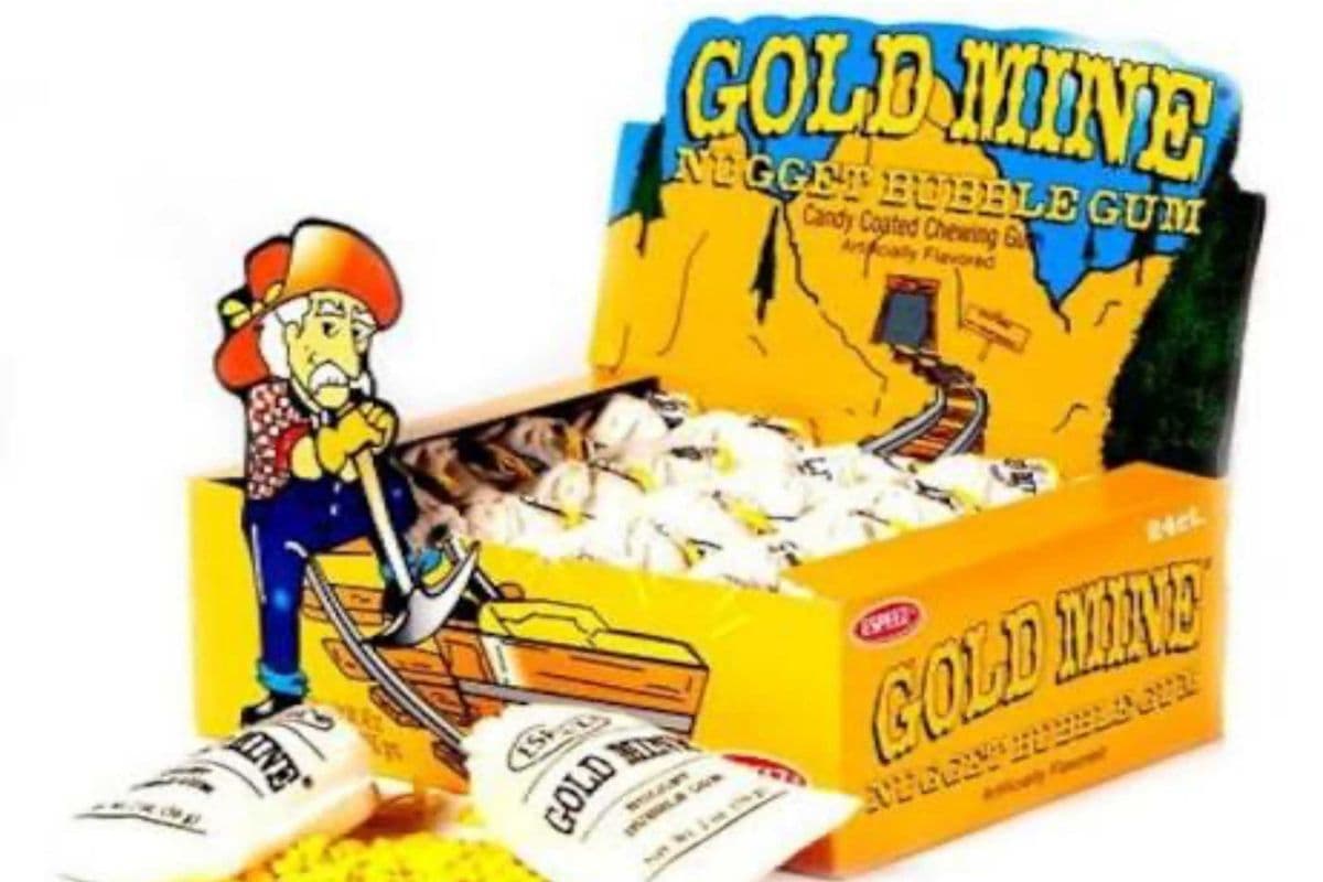 Gold Mine Gum Nuggets