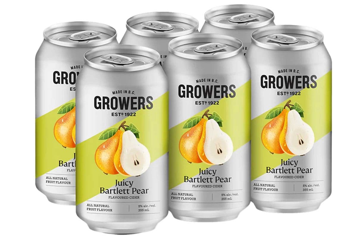 Growers Pear CIDER 6 CANS (6 x 355ML)