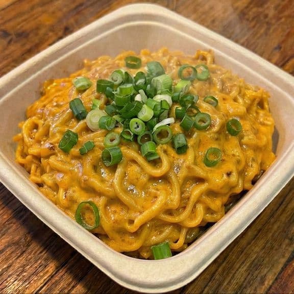 Spicy and Creamy Maggi