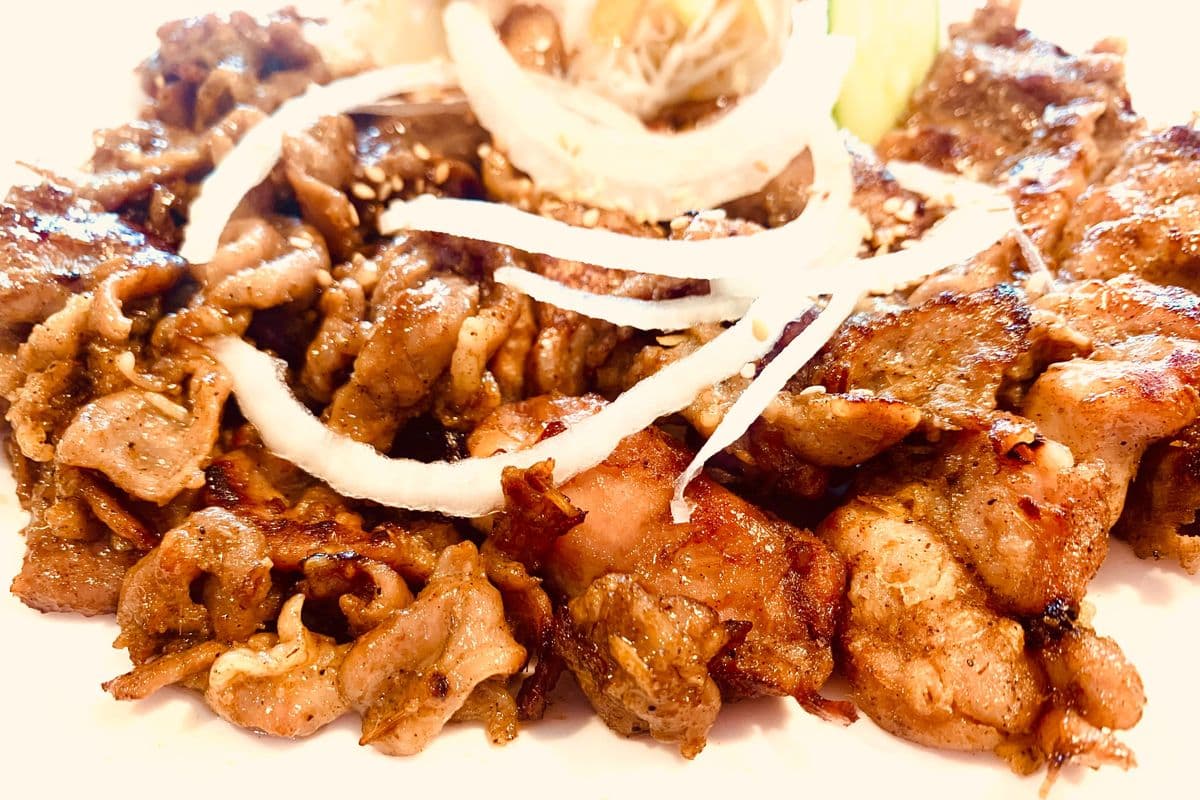 Grilled Lemongrass Pork Slices