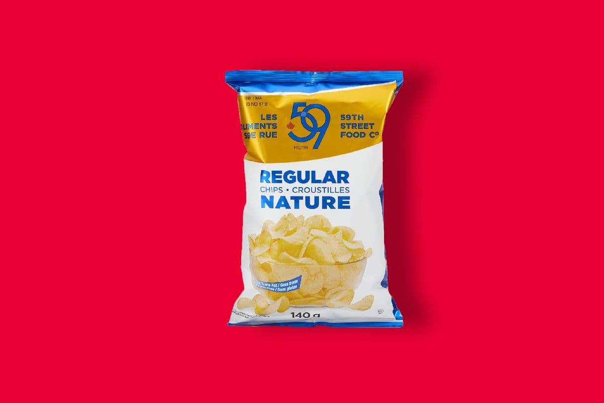 59th Street Regular Chips (140g) - 77205