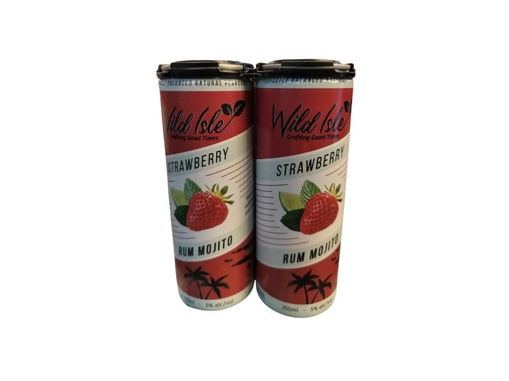 Wild Isle - Strawberry Mojito (4x355ml)