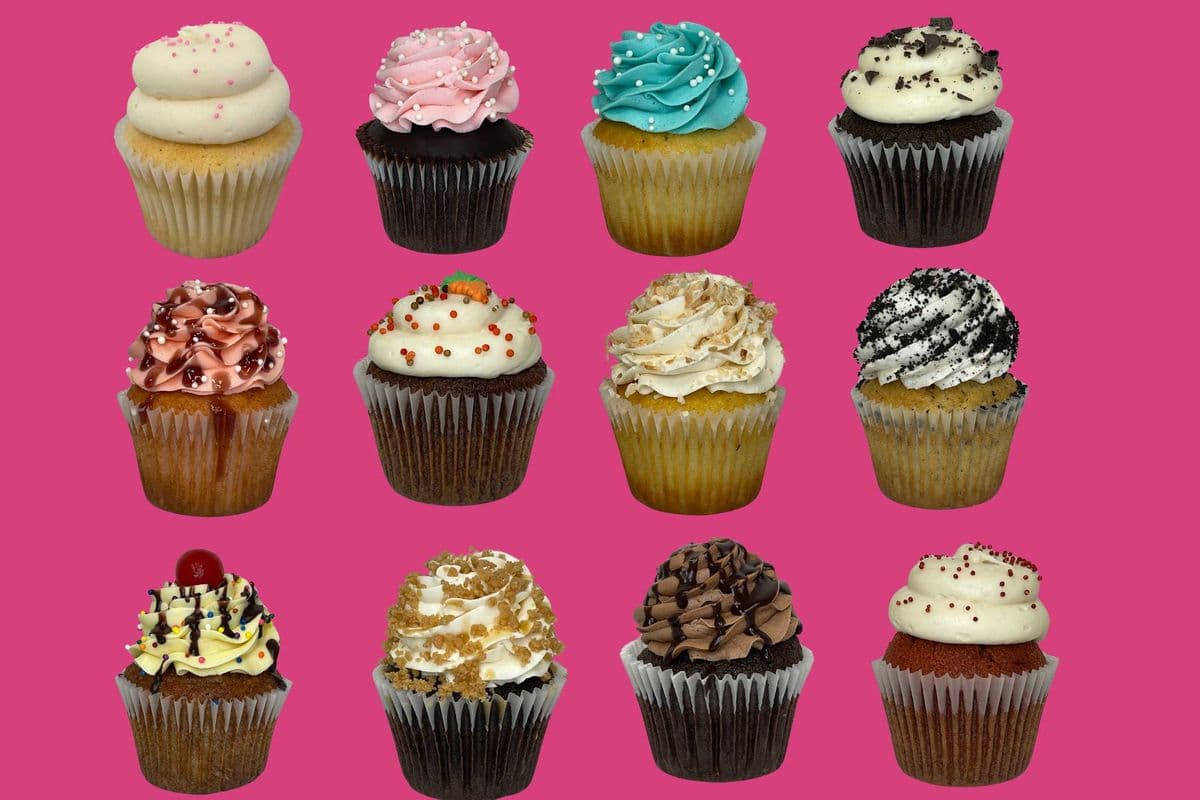 Fresh Baker Choice Variety Cupcakes (6 packs)