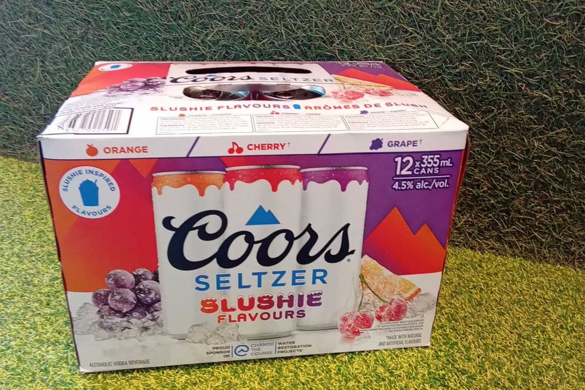 Coors Seltzer Slushie Mix (12 x 355 ml)