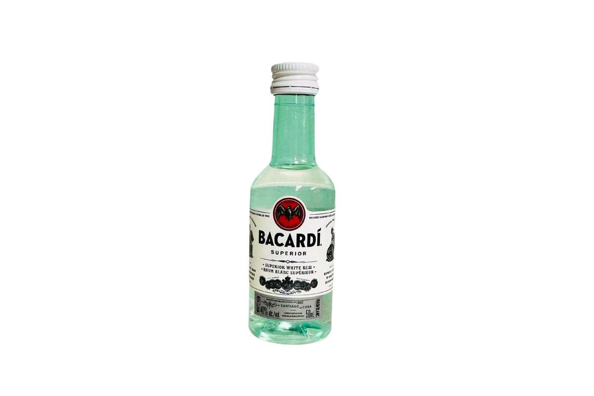 BACARDI SUPERIOR RUM 50ML (1 x 50ML)