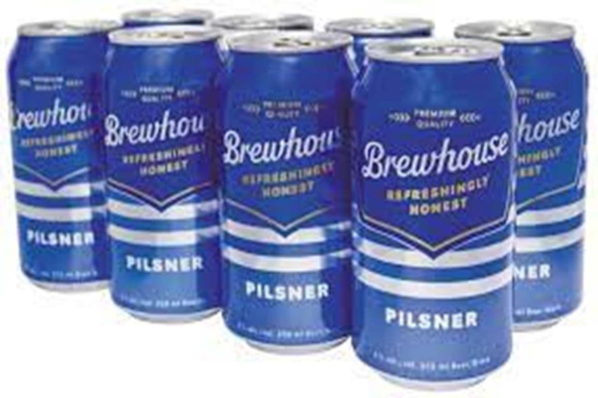 Brewhouse PILSNER BEER 8 CANS (8 x 355ML)