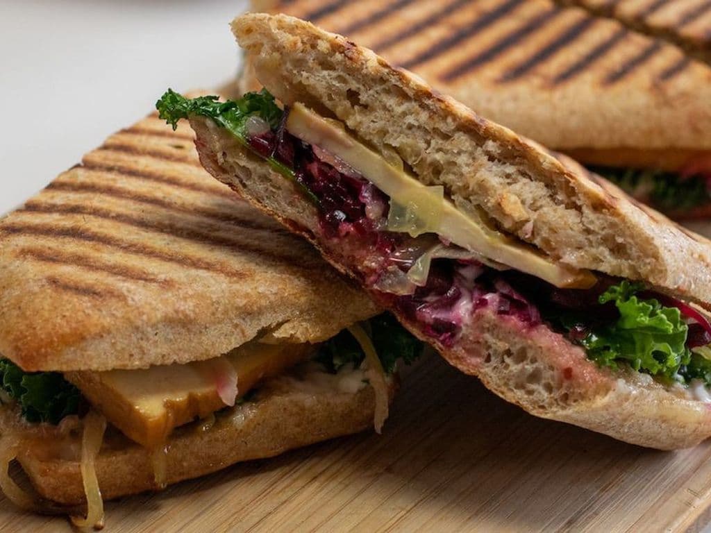 Smoked Tofu Veggie Sandwich (V)