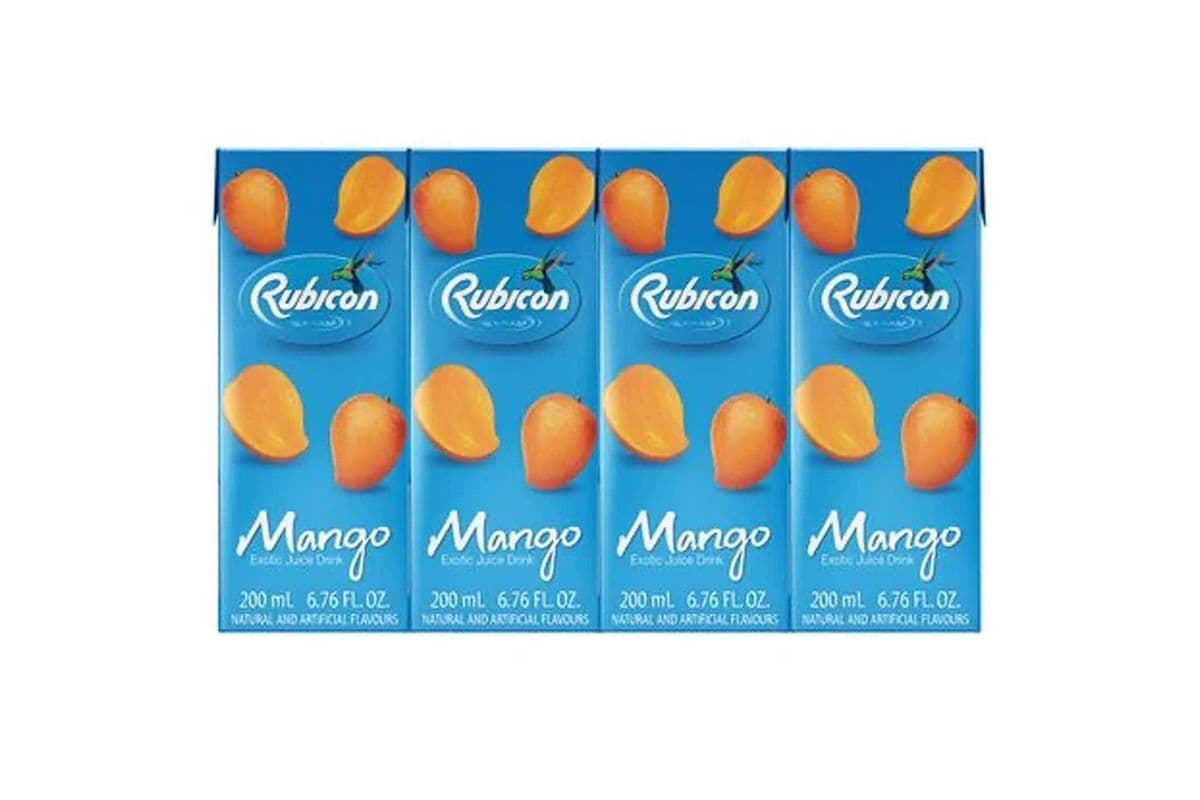Rubicon Mango Juice (4 X 200 ml)