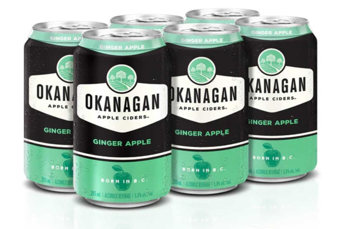 Okanagan Ginger Apple Cider (6 Cans) (6 x 6*355ML )