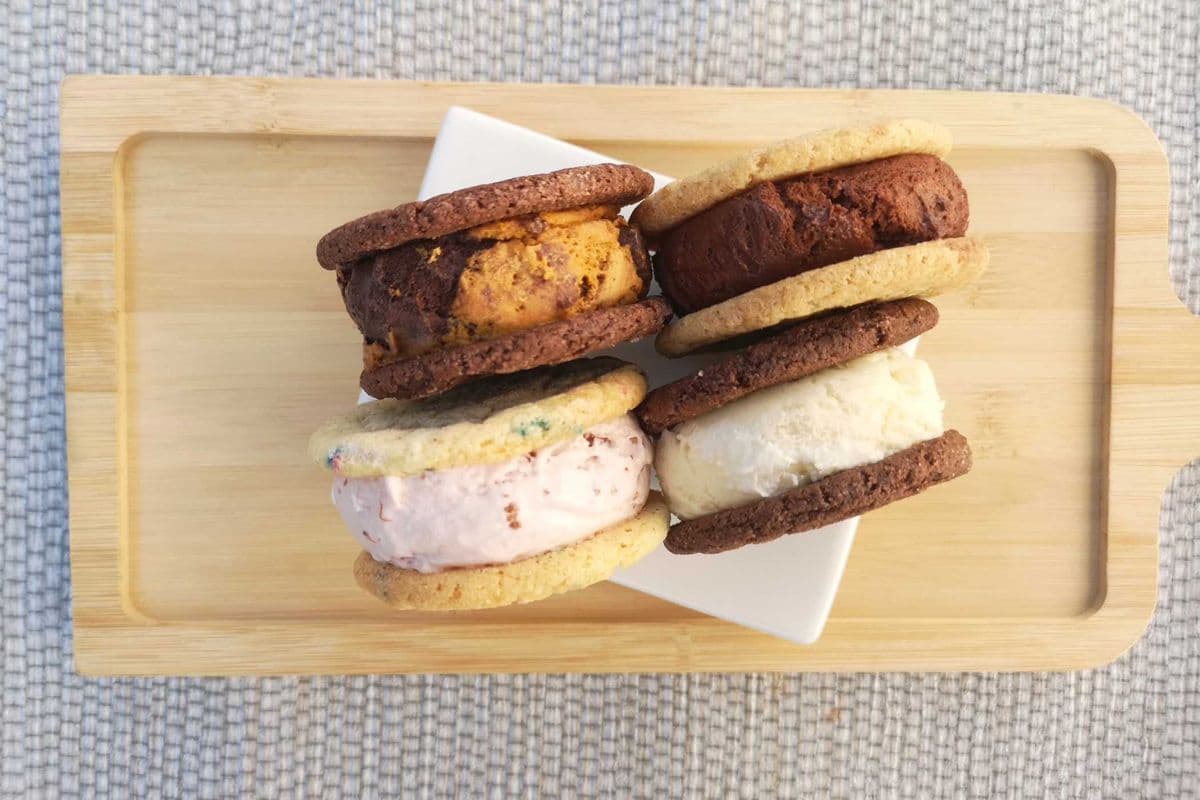 4 Ice Cream Sandwich Variety Pack (4 Pcs)