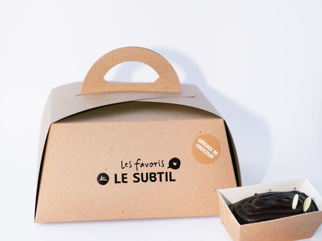 BOITE 6 GATEAUX CHOCO