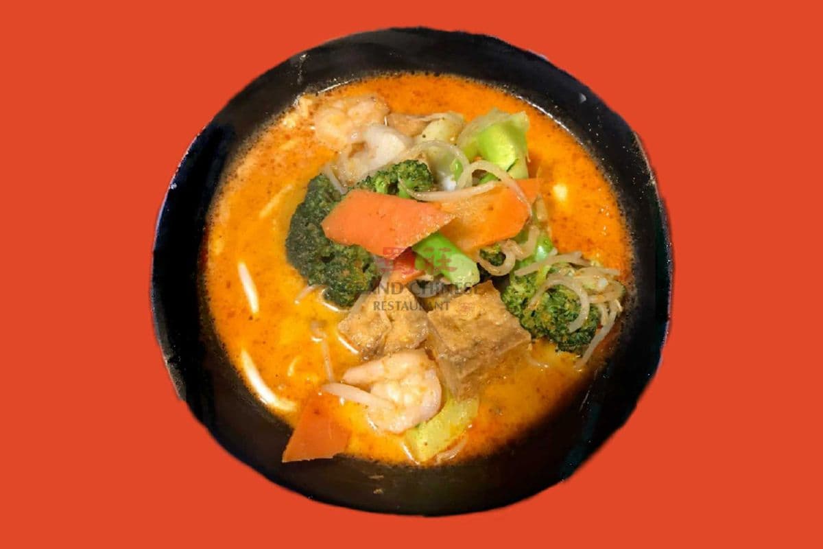 N8. Laksa Seafood Noodle Soup
