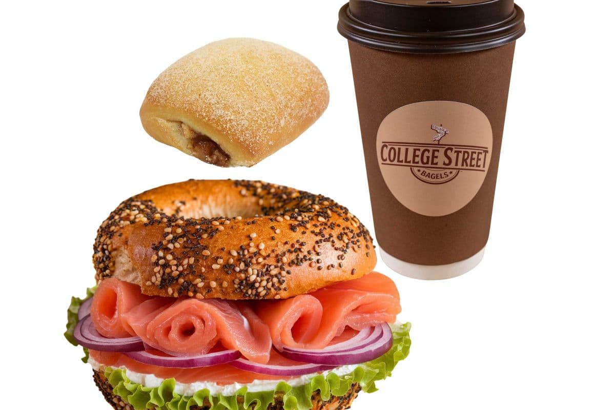 Cream Cheese & Lox Sandwich Combo