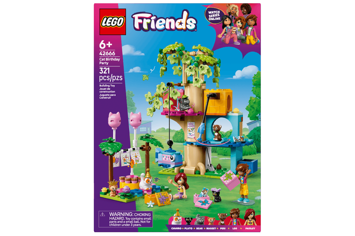 LEGO Friends Cat Birthday Party (42666)