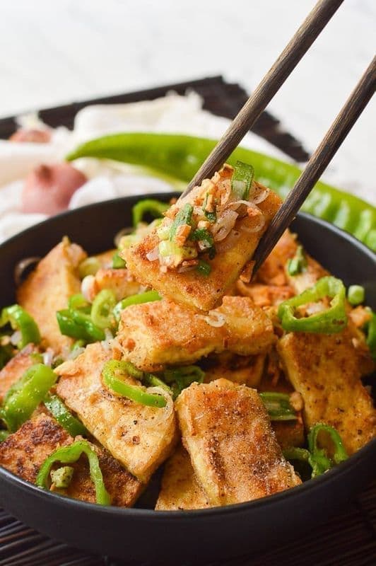 Salt Spicy Tofu