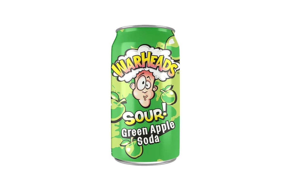 Warheads Sour Green Apple Can 355ml-US