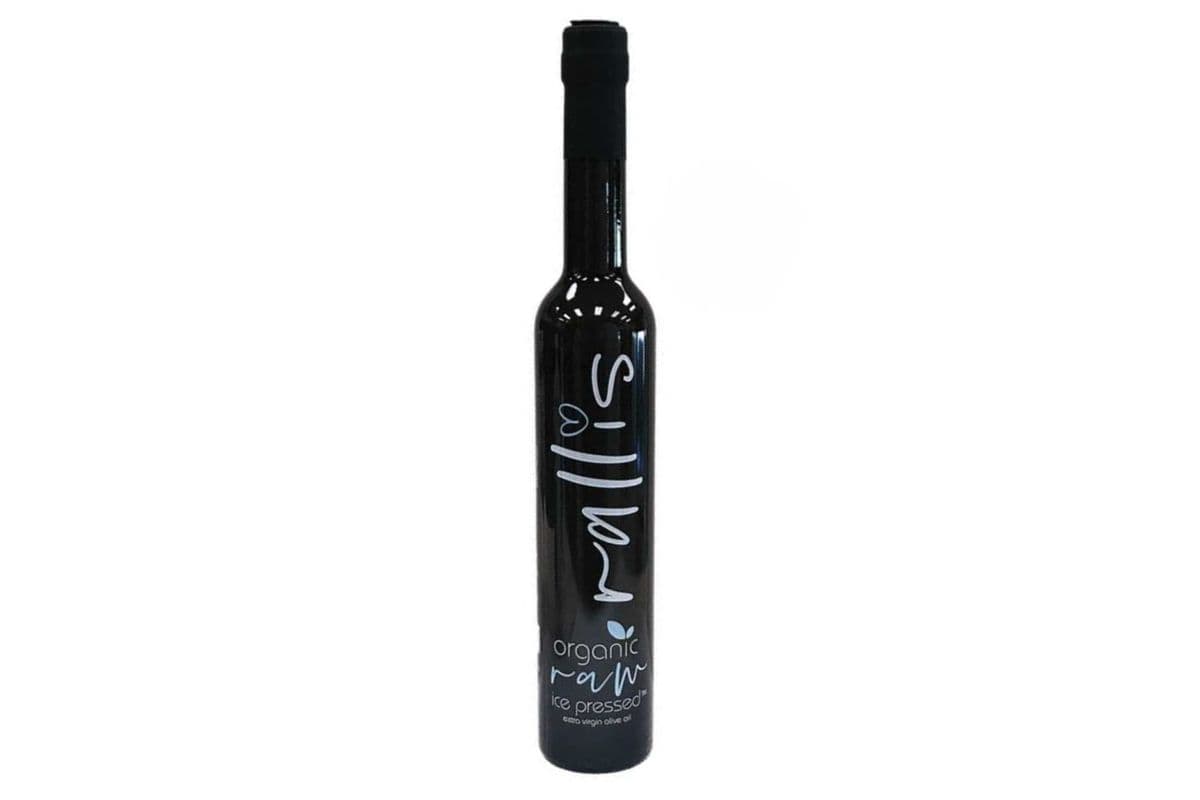 RALLIS ICE PRESSED® OLIVE OIL, 375 ML, ORGANIC, RAW, EXTRA VIRGIN, UNFILTERED (375 ml)