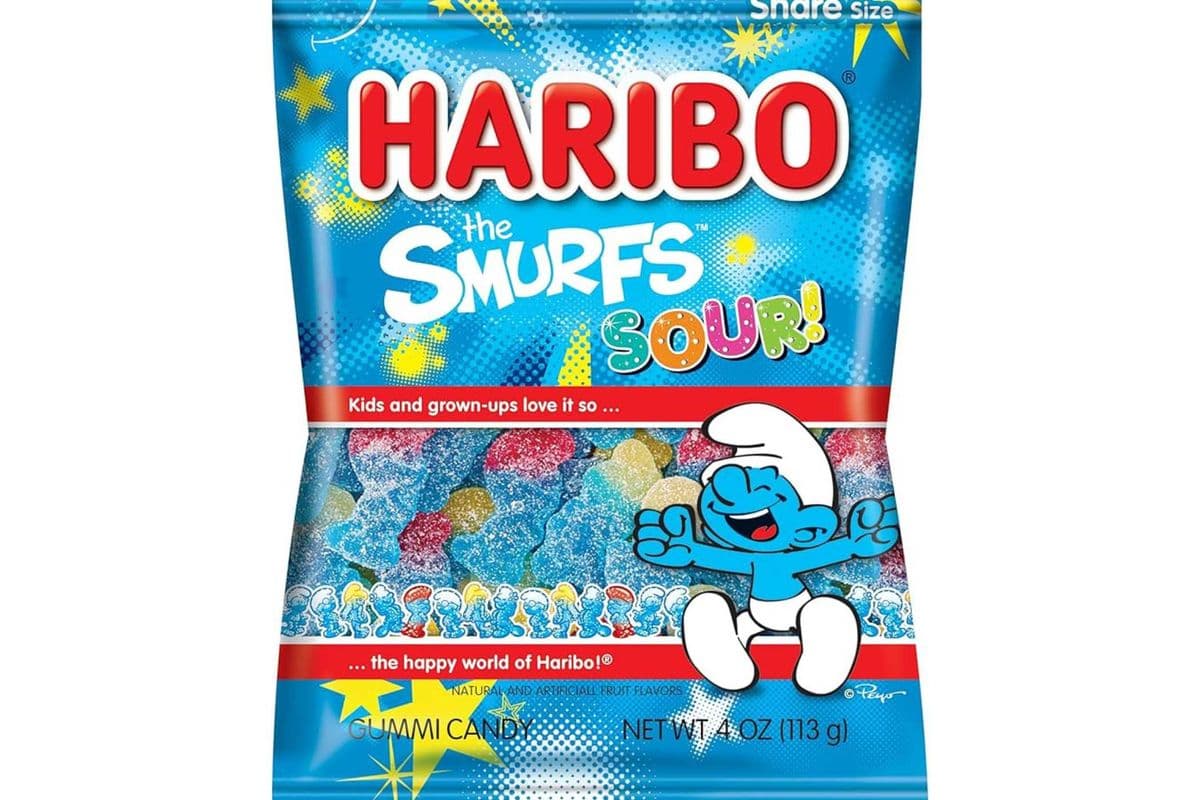 Haribo The Smurfs Sour! (113 g)