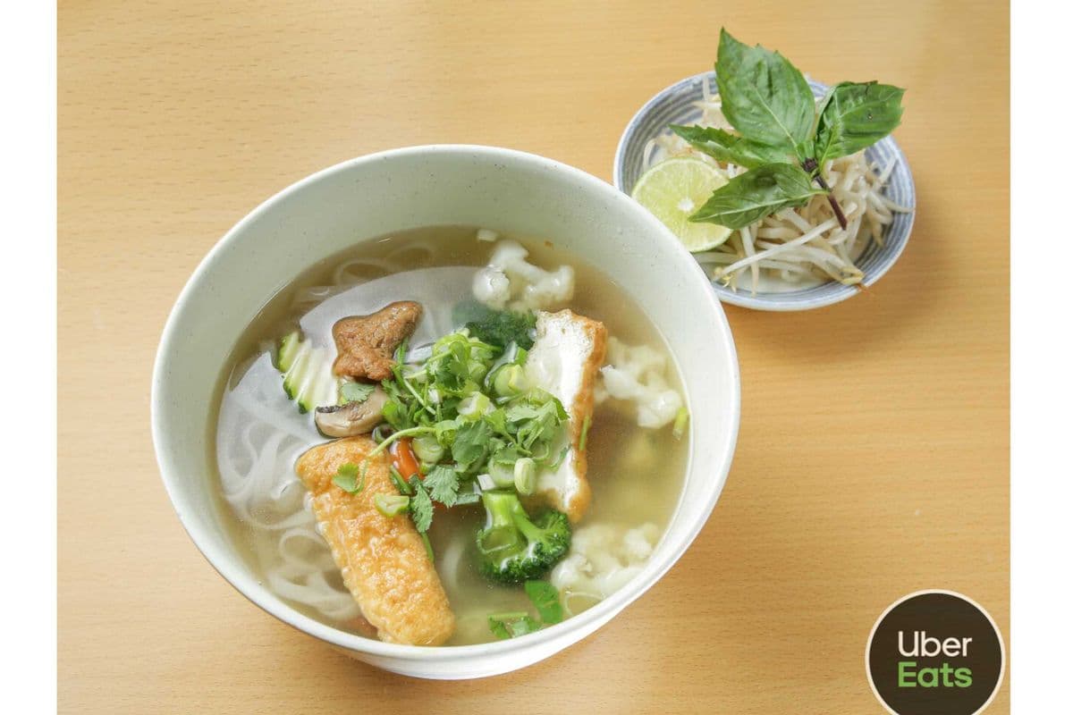 Vegan Pho Noodle Soup