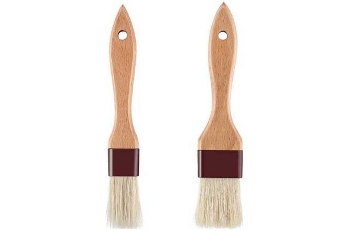 Wood Oil Brush (2 pcs)