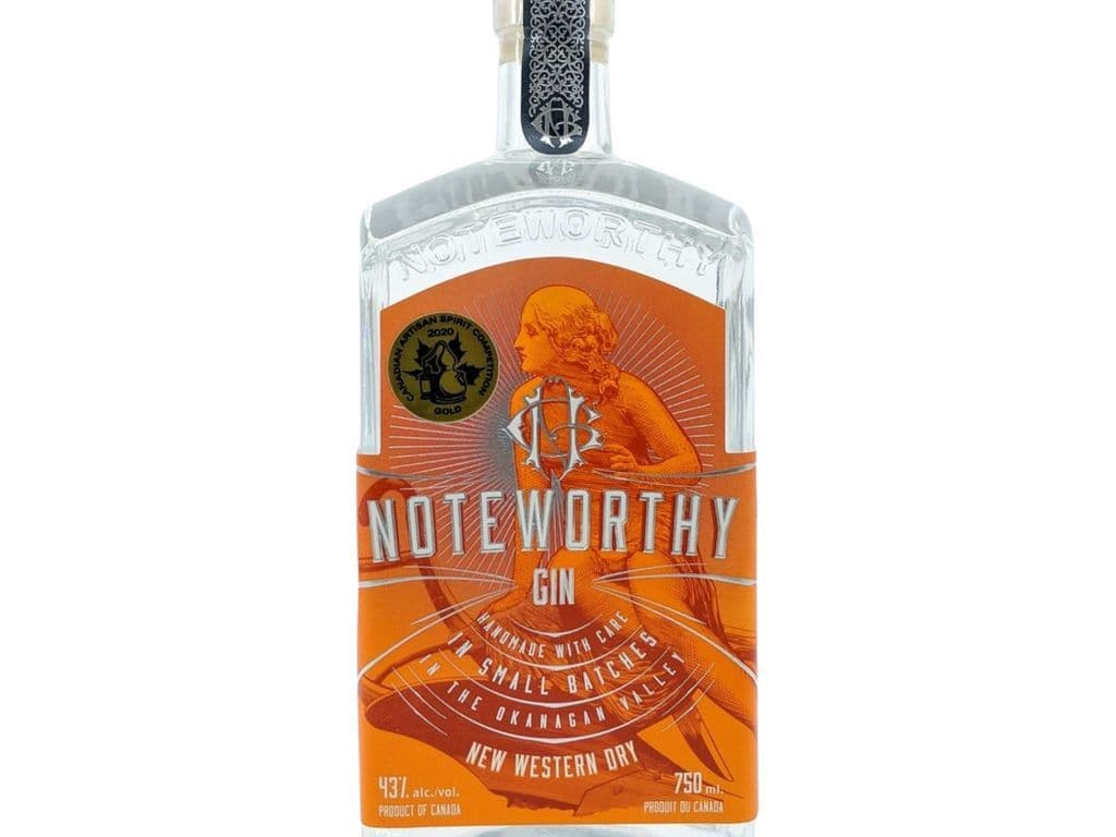 Noteworthy Gin - New Western Dry (750ml)