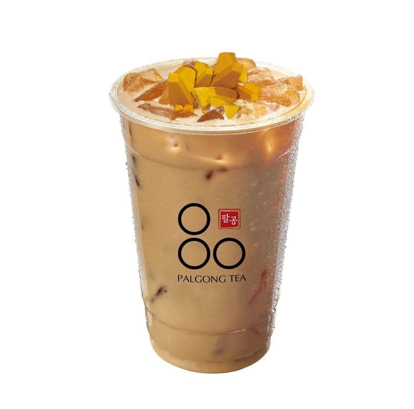 Caramel Dalgona Milk Tea