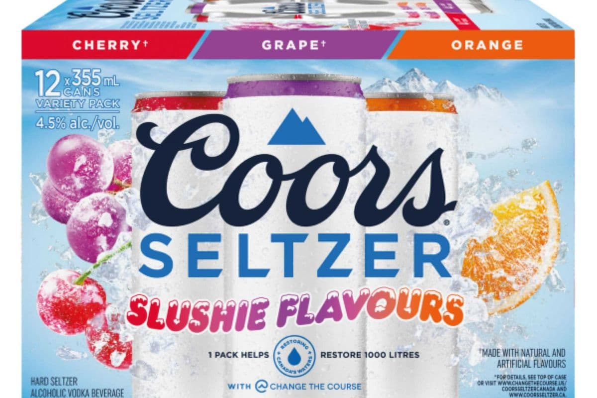 Coors Seltzer Slushie Pack (12 x 355 ml)