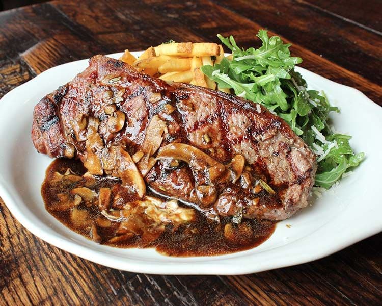 Mushroom Truffle Steak