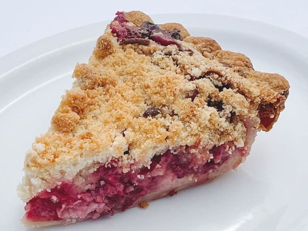Slice - Raspberry Cream Crumble