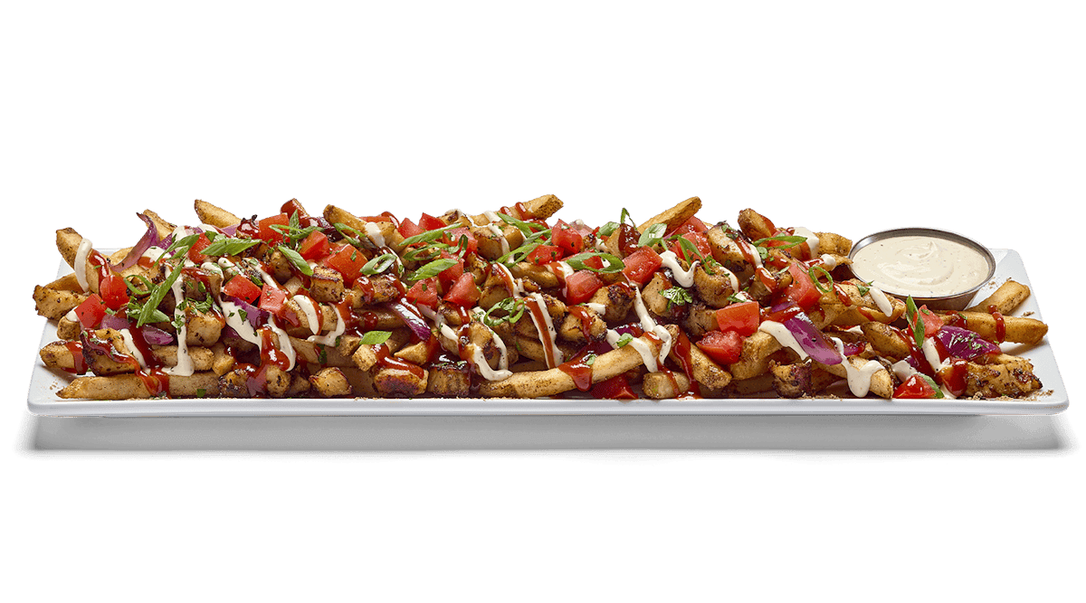 Loaded Chicken Shawarma Fries