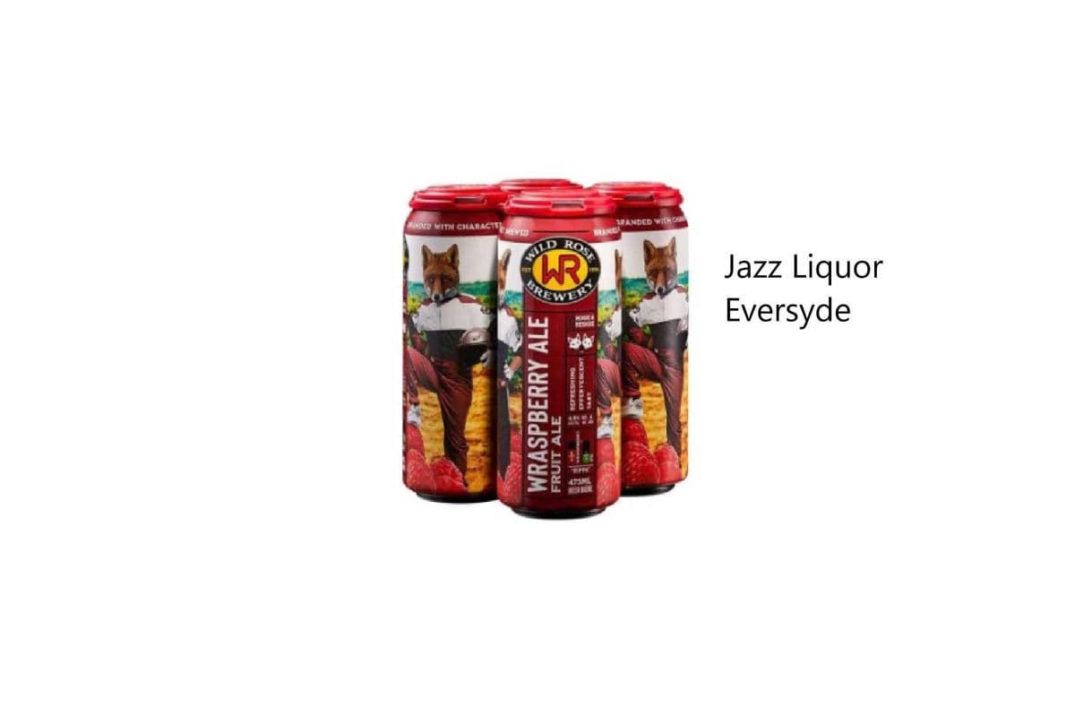 WILD ROSE WRASPBEERY FRUIT ALE CANS (1 x 4x473ML)